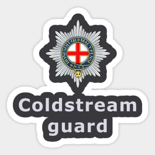 Coldstream guard 3 Sticker
